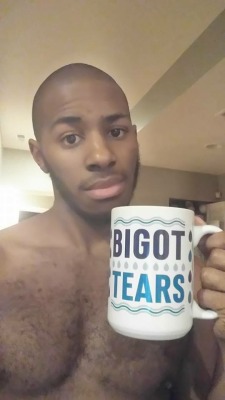 neauxbodee:  hereisbeautiful:  www.hereisbeautiful.tumblr.com   never mind. found it.https://www.lookhuman.com/design/291484-bigot-tears/mug