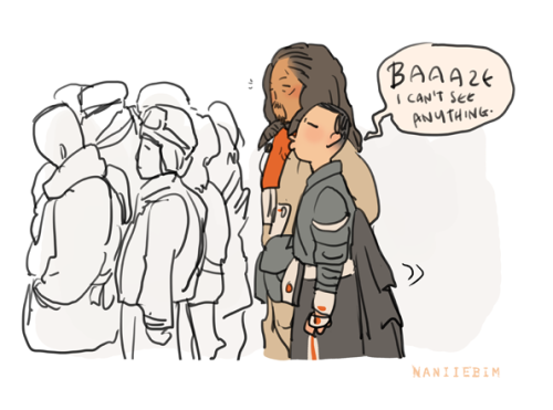 naniiebimworks:naniiebimworks:Old habits die hard.Baze is too nice. @w@Idiot husbands again.Blind pr