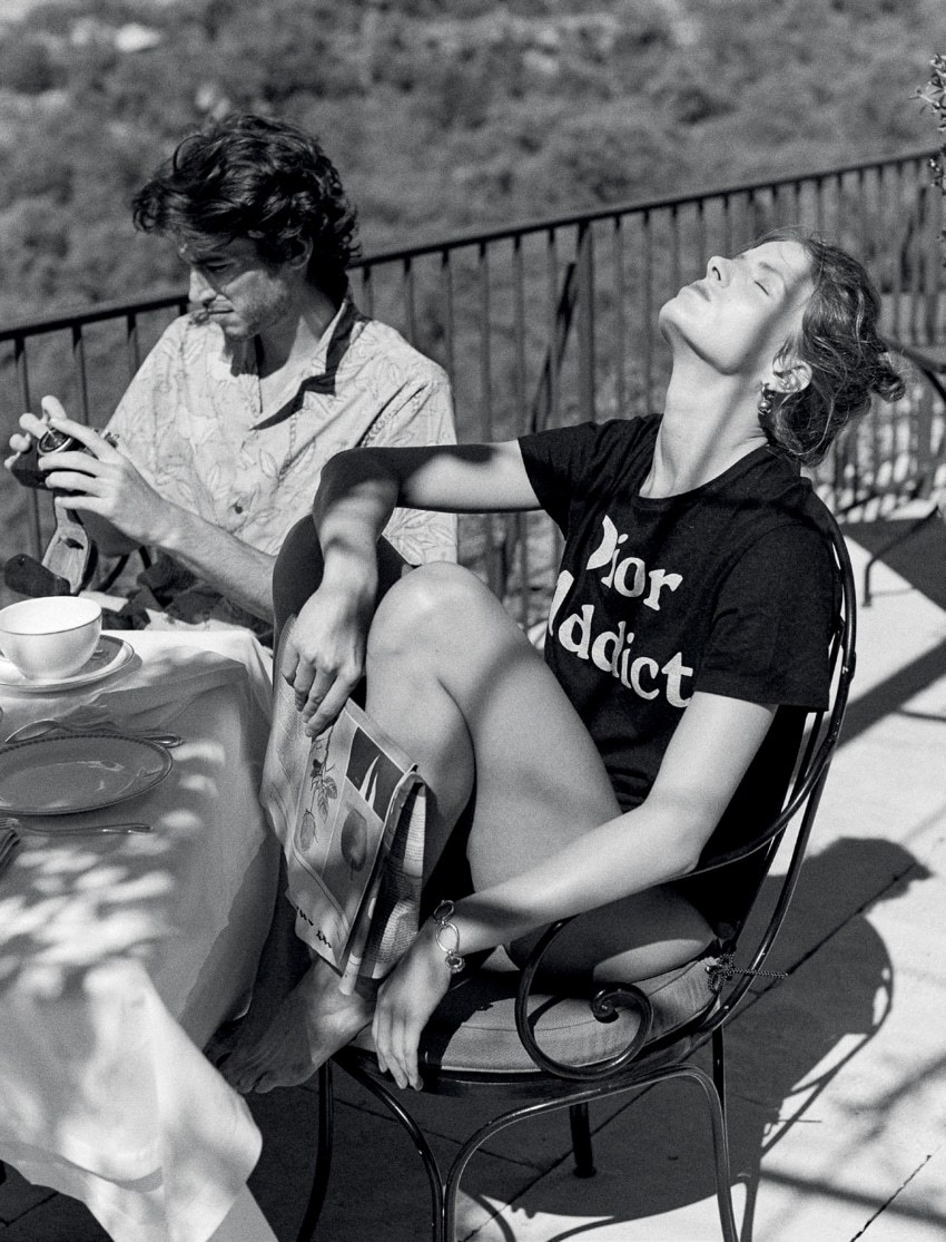 ibbyfashion:Fanny Francois &amp; Lou Gaillot by Chloe Mallett, Harper’s Bazaar