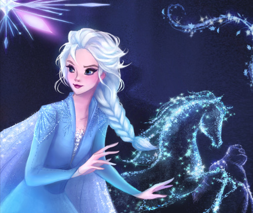 Painted Elsa