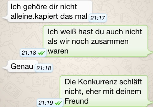 mygreendayblog:  Darf ich vorstellen? Mein Ex. 