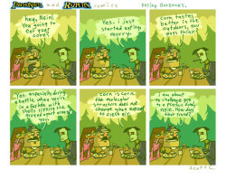 nasubionna:  Official Psychonauts comics, drawn by Scott Campbell.  I love these things.  These are all of them I’ve managed to find so far, I don’t know if there were ever more. Psychonauts is © Double Fine Studios, and is basically the best game
