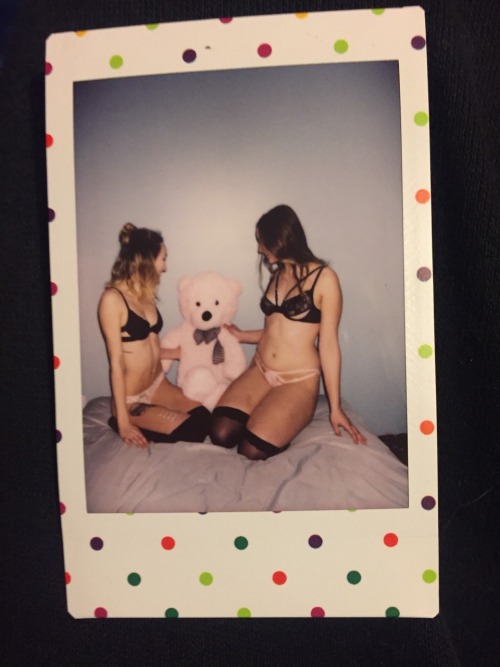 ialienslut:  took some super cute pics w a super cute girl todayyywant your very own one of a kind polaroid photos from puxxxy and I? we now have sets of 4, 6 and 10 available! email ialienslut@outlook.com for more details!😽💗
