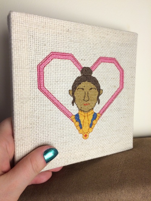 The first four of my Dragon Age Keep cross stitch tiles are back up on my Etsy! I made sweet & s