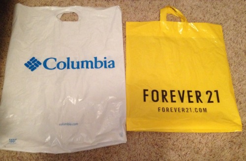 this-probably-aint-legal:  leolifter:  leolifter:  Two shopping bags Two malls  Zero hooks and 