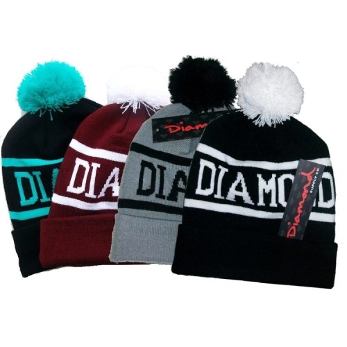 the-stoners-blog:  Diamond Supply co. // POM BEANIES Only ฝ.95 for the next 2 HOURS!  Purchase NOW at,www.StonerSupply.co  Store // Facebook // Instagram 