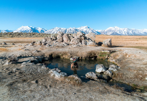 Hot spring magic in Mammoth Lakes