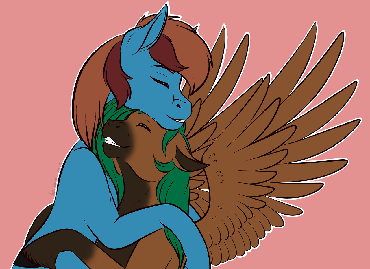askcaffeinehazard:Nuzzle &lt;3 &lt;3!