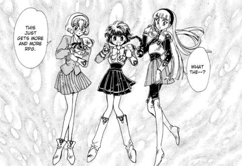 Endless Favorite Manga ↳ Magic Knight Rayearth