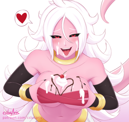 Porn Pics  #242: Android 21′s Valentines GiftEat