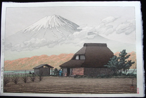 Mount Fuji from Narasawa in Autumn, Hasui Kawase, 1936