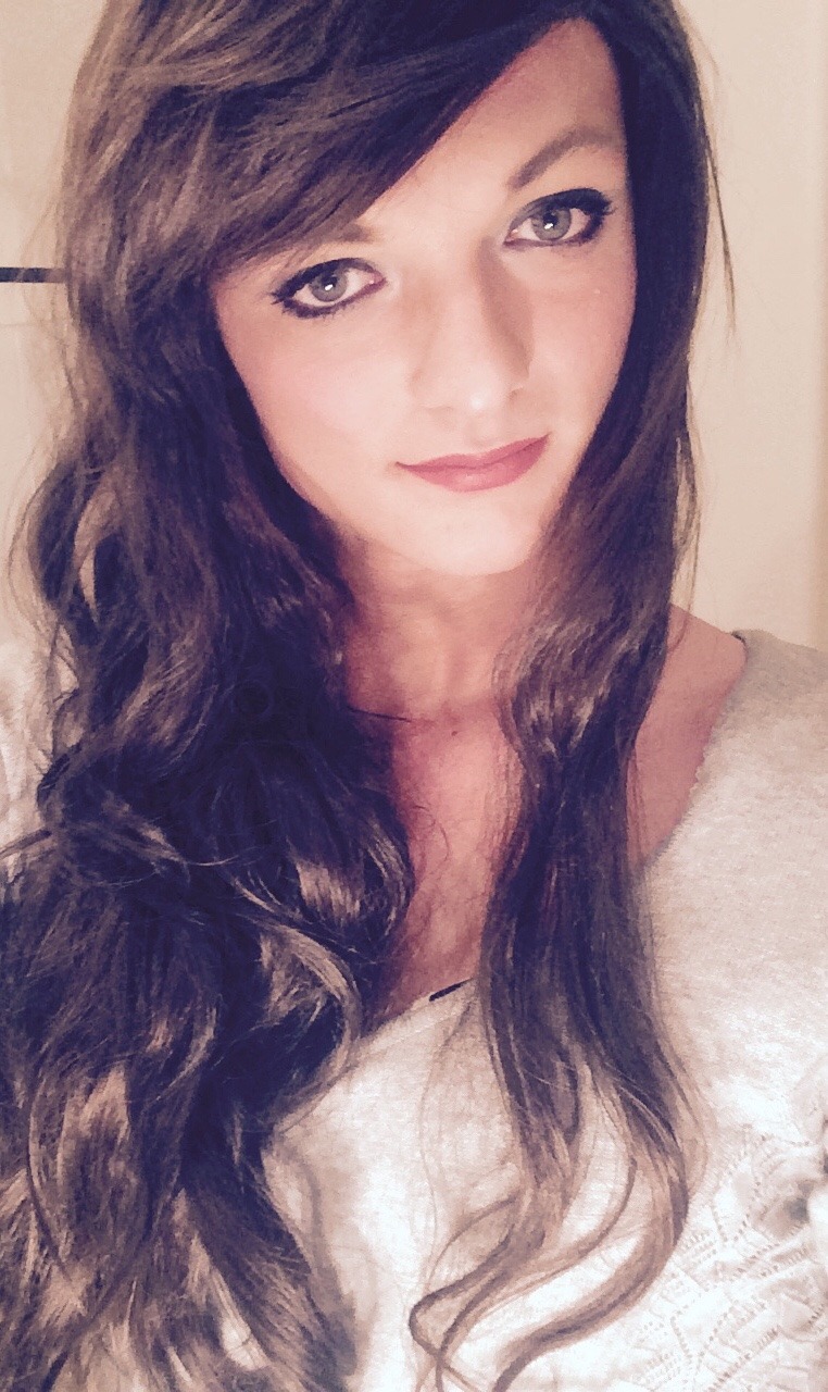 terraglitchcd:  Good afternoon! Here’s a selfie from last night’s dress up. God,