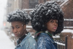blkpoetress-ye:  snow & fro for @limitlessafricans