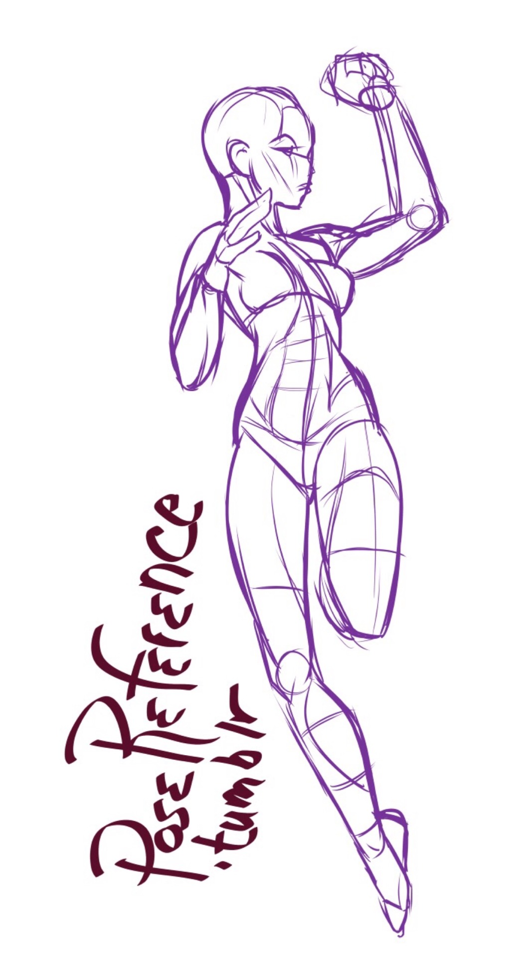 Pose Reference — I had a request for simpler poses, like I used to...