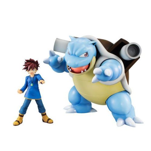  Pokémon G.E.M. Gary Oak with Blastoise figurine by MegaHouse is now available for preorder. Bandai 