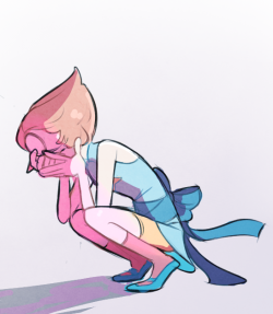 mooseman-draws:  sad pearl!! 