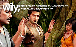 missxdelaney:   Describe Chloe Frazer in 8 Words - [ Nate | Sully | Elena ]  thanks