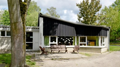 Stephanus Kindergarten (1964-69) in Wolfsburg, Germany, by Hans Scharoun