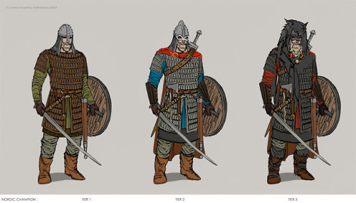 telthona:Total War: Attila Concept ArtSecond batch of concepts I did for Total War: Attila :)