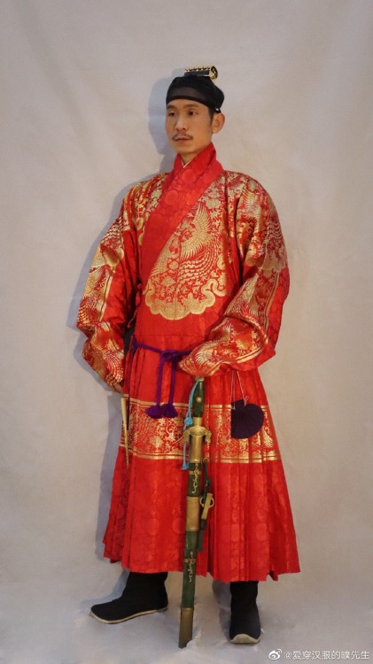 chinese hanfu by 爱穿汉服的礦先生