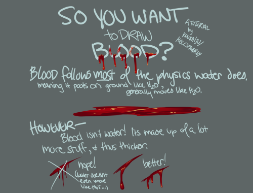 artofsubtlety:hellsmonkey:ALRIGHT I saw a tutorial on blood going around earlier and it was just soo