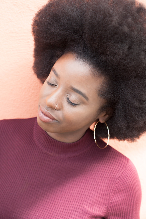 blackfashion: @theshainalynn Los Angeles, CA Portraits by @jordanasheara My fro stand tall to soak i