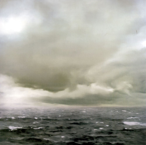 gerhard-richter-art: Seascape (Cloudy), 1969, Gerhard Richter