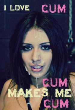 sissy-maker:  sissy-stable:  Does cum make