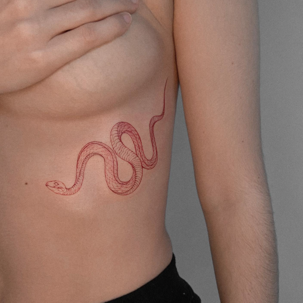 102 Red Ink Tattoo Ideas That Might Have You Booking A Patch Test