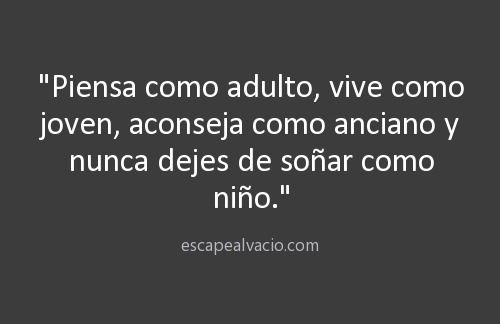 Escape al vací­o