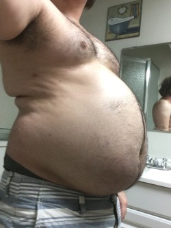 bigwolfcakebelly:  217lbs feels pretty nice.