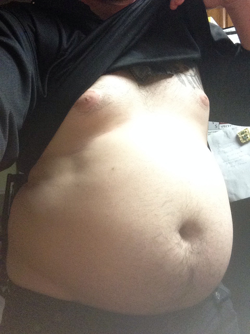 makemefatter:  Come on fatass one more weight gain shake, you can hold it