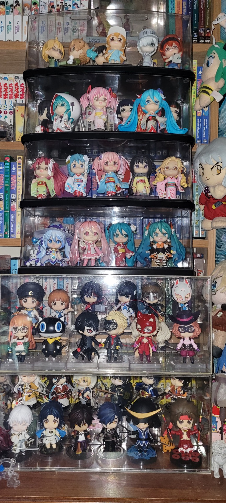 Anime Figures Display, in Jeff Singh's Art - Fine Art (off topic) Comic Art  Gallery Room