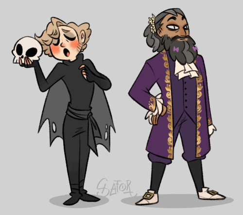 Shakespeare Stede &amp; Fancy Blackbeard [stickers &amp; more available HERE]