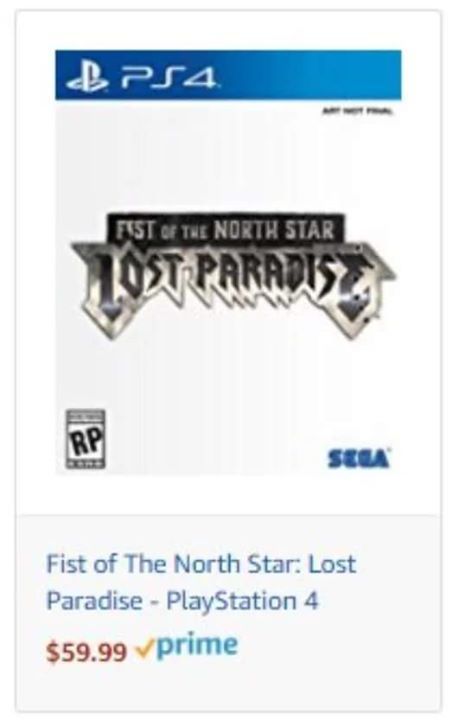 Hokuto Ga Gotoku is coming West!. Amazon leaked it late last night. Titled &ldquo;Fist of the No
