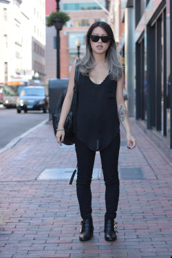 La-Crxze:  Luxurycloud:  Aagdolla:     Street Style In Boston By Aagdolla   For