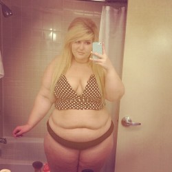 laceyyyelle:  I think fatkini season is over  Polka Dots Are Soo Rediculously Sexy ON Thick And JUicy Women !!!!!