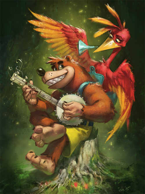 hyrulephoenix:  Banjo Kazooie~ by bigmac996