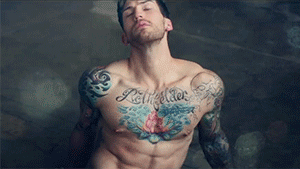 omgdeliciousmancandylove:Adam Von Rothfelder Model/MMA Fighter