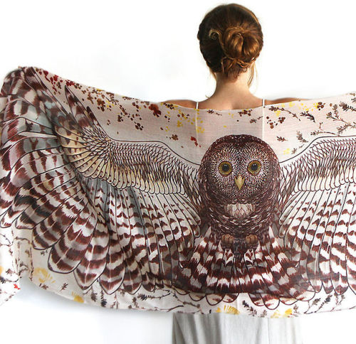 becausebirds: liliumredsperfectdrug: sosuperawesome: Scarves by Shovava Have been eyeing these for s