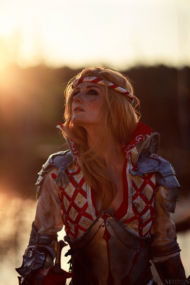 The Witcher 2 -   Escape from Loc Muinne  Asya.erik as Saskia photo, make-up by