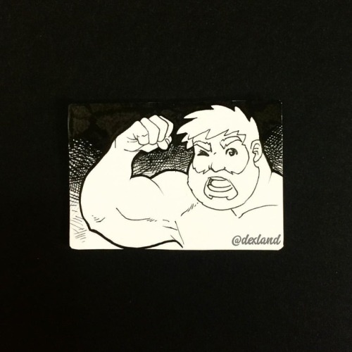 Luto pra mim é verbo! #Inktober 16. #DexLand #Inktober2018 (em Fortaleza, Brazil) www