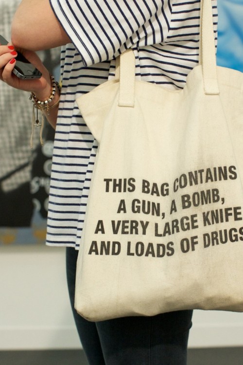 womensweardaily:  They Are Wearing: Frieze London Photo by Marcus Dawes 