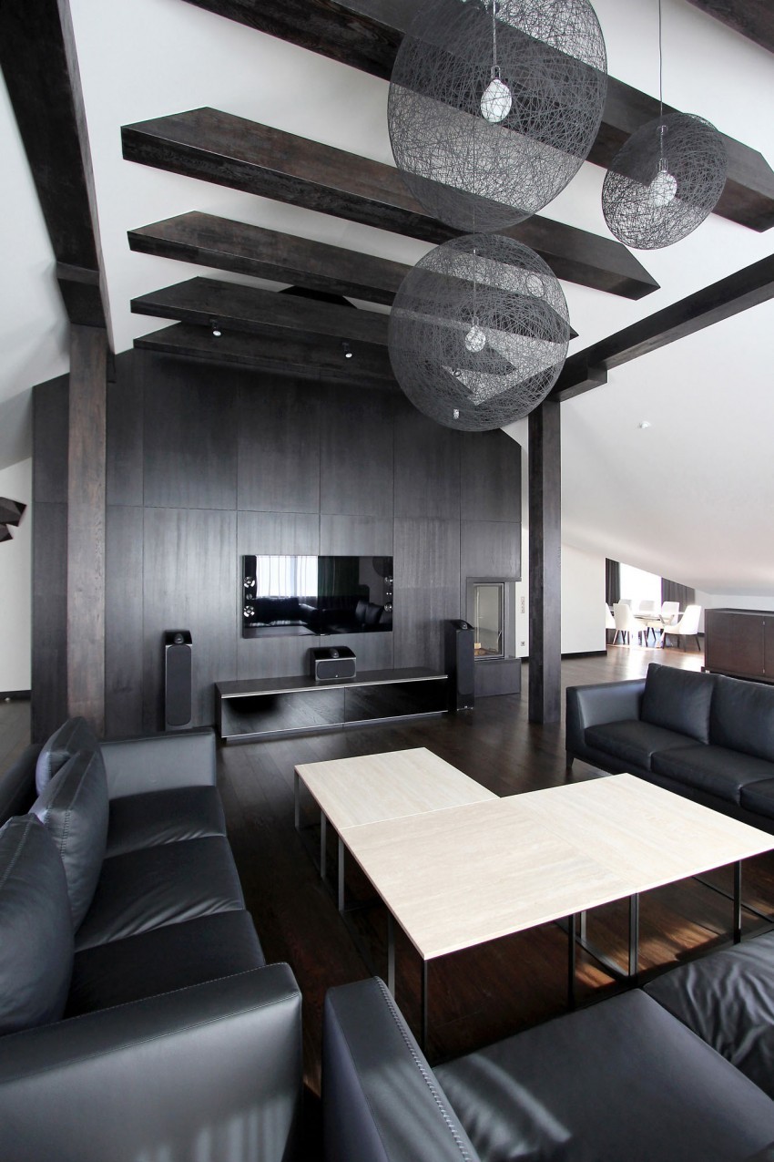 life1nmotion:Interior designer Ramunas Manikas completed the Penthouse 03 project