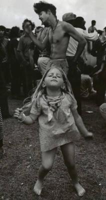 wanderlustistheway:  Hippie Happy lil girl.