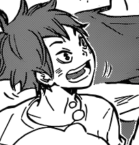 tinytooru:  tinytooru:  tinytooru:  Here is Hinata looking at Bokuto.     
