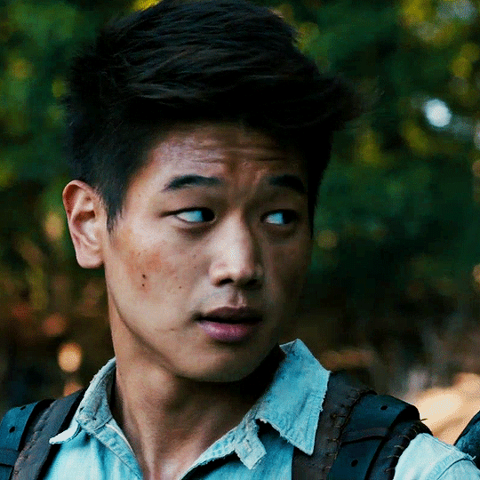 i realize this is my last chance. : KI HONG LEE as MINHO THE MAZE RUNNER  (2014) dir....