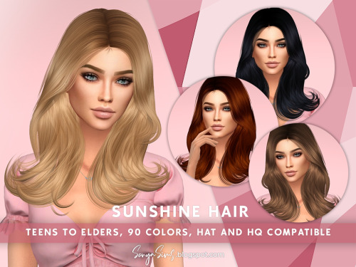 sonyasimscc:DOWNLOAD (CURRENT WEEK)♥ Flame Hair *PATREON*♠ Sand Castle Hair *FREE*DOWNLOAD (PREVIOUS