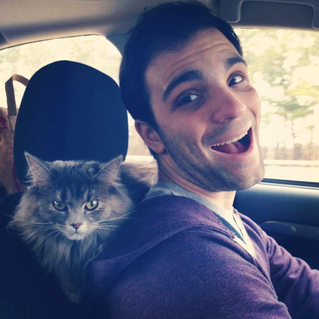 cute-overload:  I too had a little brat trying to get my attention while driving,