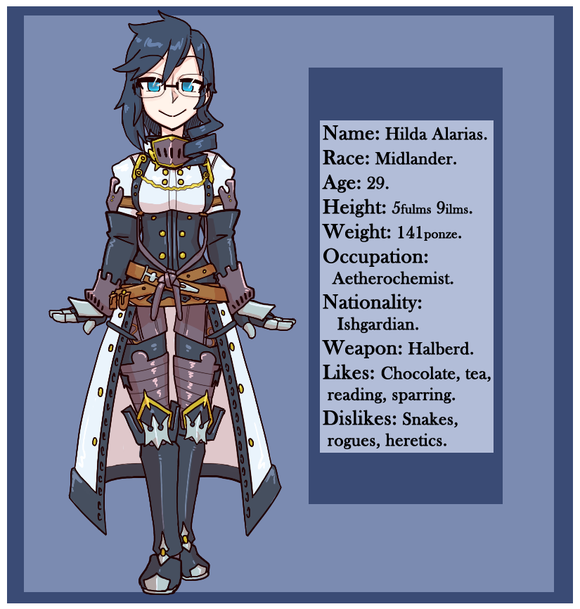 tenkaboutholes:  tenkaboutart:Patron character design speaking of